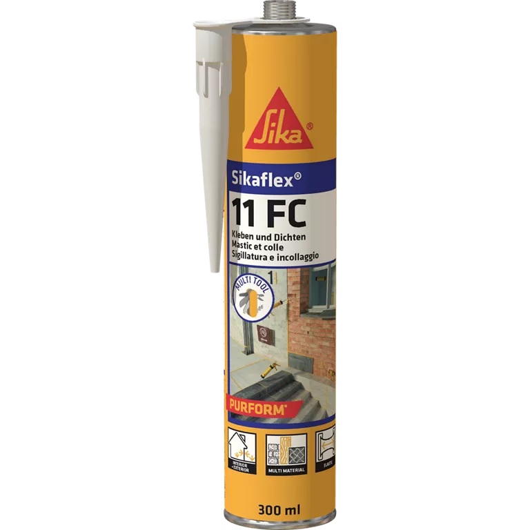 Sika Dichtstoff Sikaflex 11 FC Purform, Uniweiß, 600 ml