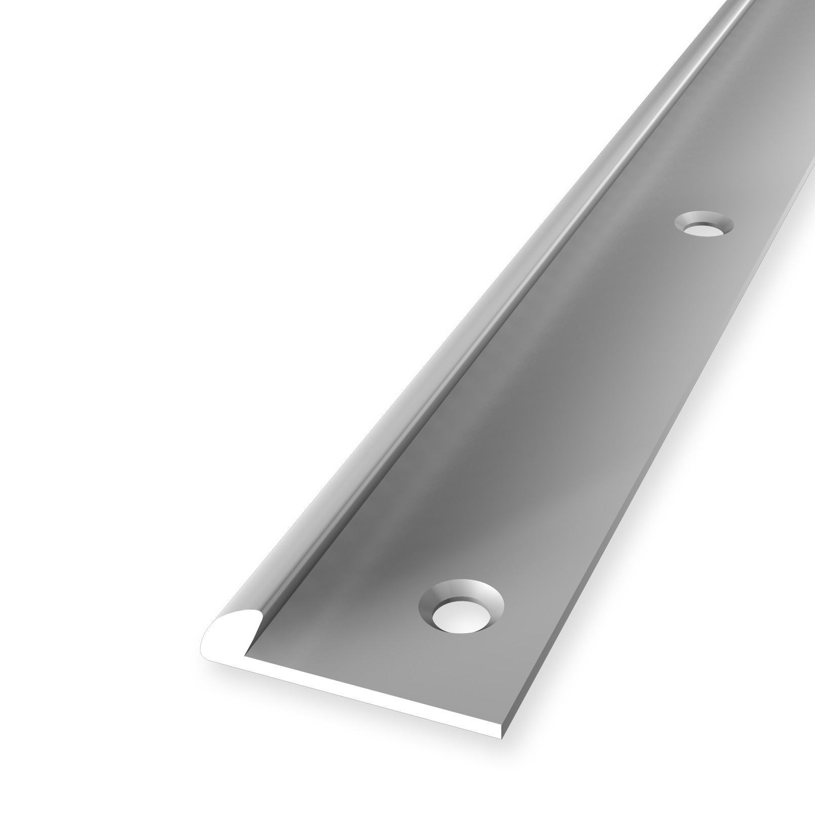 Küberit Abschlussprofil 357, Silber, 3 mm x 250 cm
