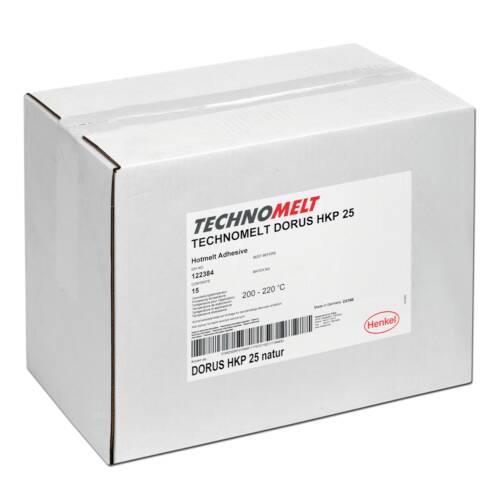Henkel Kantenschmelzklebstoff Technomelt Dorus HKP 25, Weiß, 15 kg