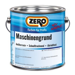 ZERO-LACK Maschinengrund, Weiß, 2,5 l