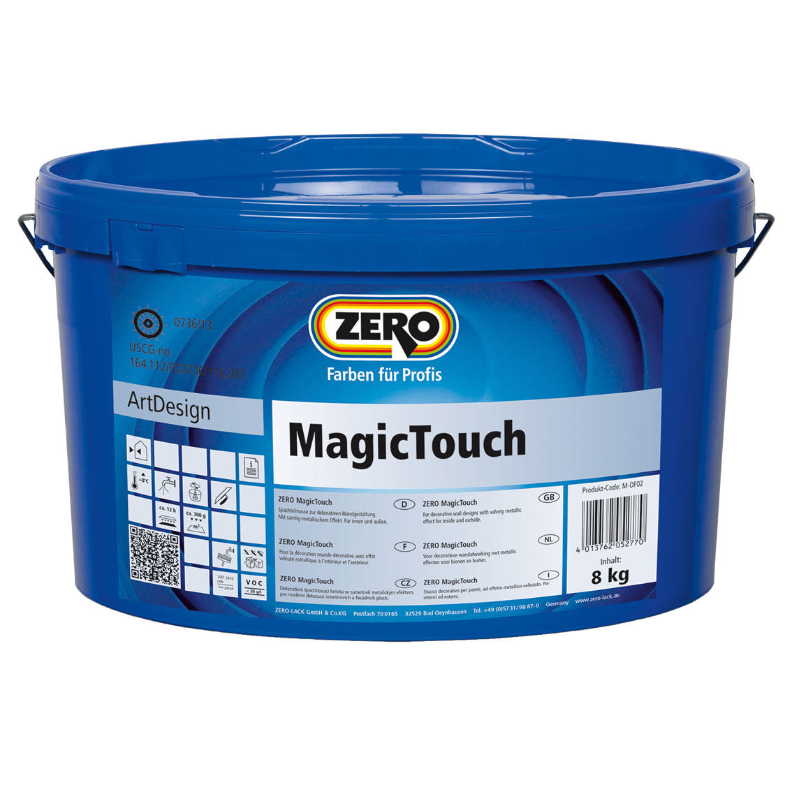 ZERO-LACK MagicTouch, Tönung Silber