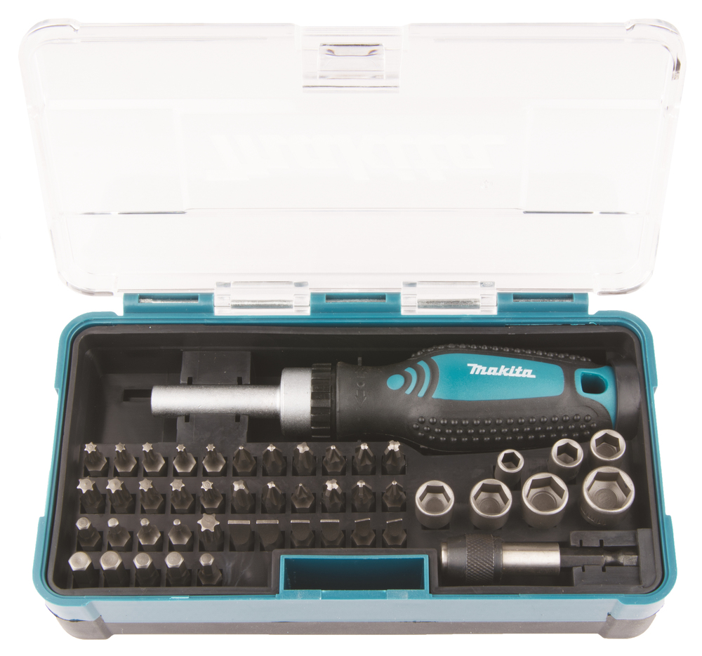 Makita Ratsche - Bit-Set, 47-teilig