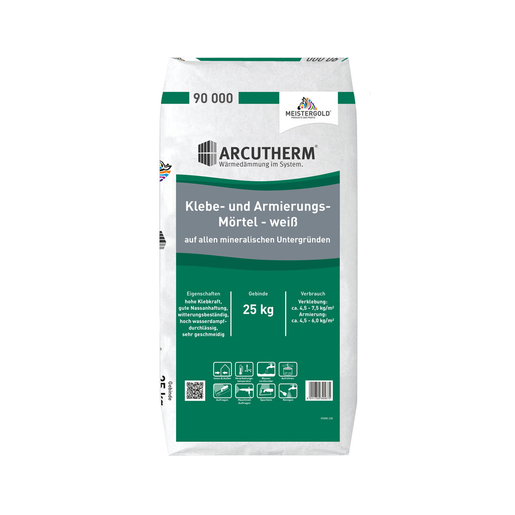 Arcutherm® Klebe- und ArmierungsMörtel