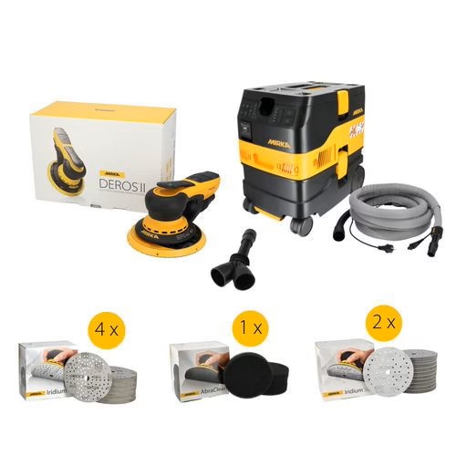 Mirka Schleifsystem DEROS II-Paket 1217