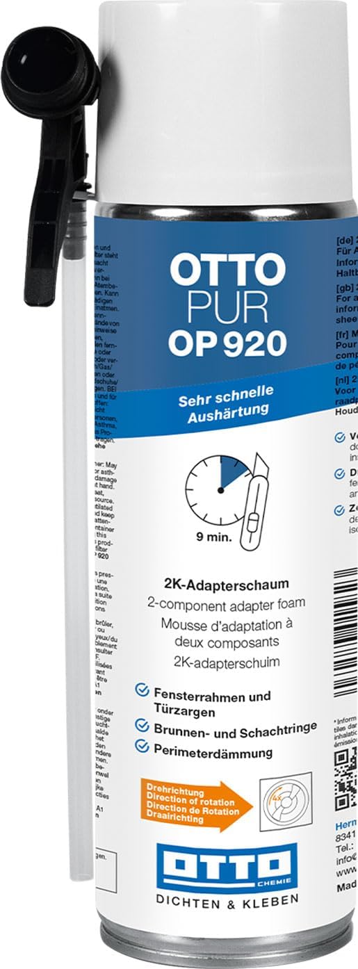 OTTOPUR 2K-Schaum OP 920, Hellgrün, 400 ml