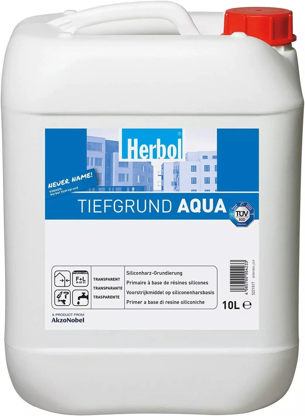 Herbol Tiefgrund Aqua, 10 l