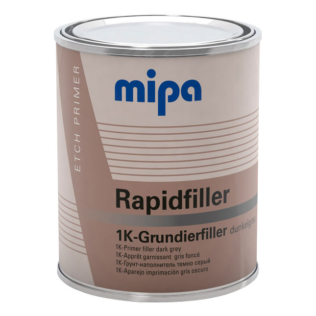 Mipa 1K Rapidfiller, Dunkelgrau, 1 l