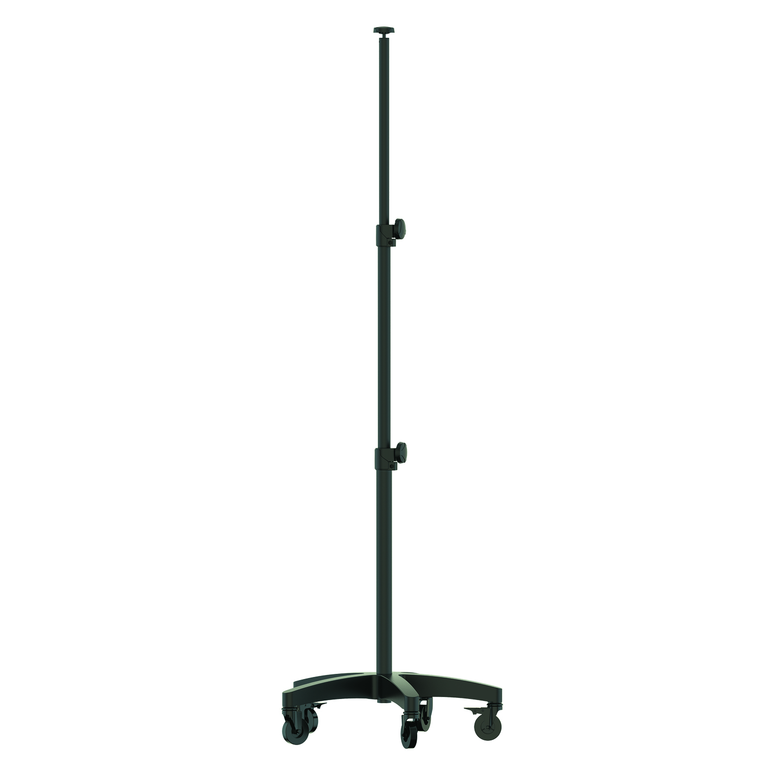 Scangrip Stativ Wheel Stand, Schwarz, 660 x 150 x 640 mm
