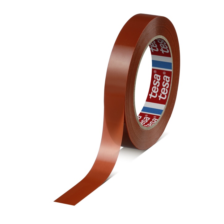 tesa Klebeband 4287 EU PV10, Orange, 19 mm x 66 m