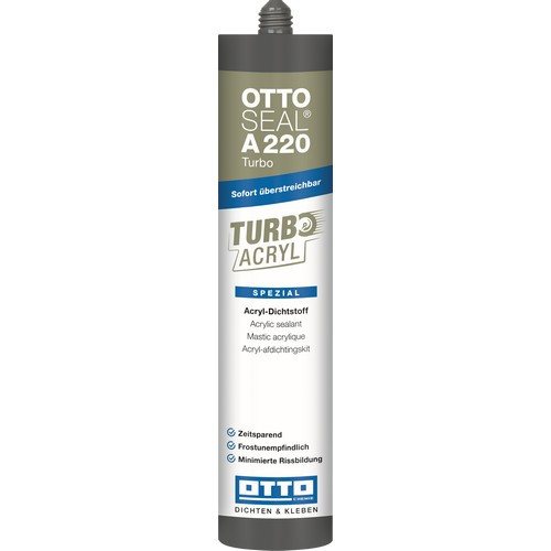 OTTOSEAL Acryl-Dichtstoff A 220 Turbo, C01 Weiß, 310 ml