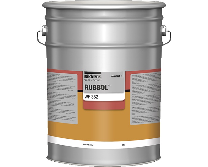 Sikkens 1K-Zwischenbeschichtung Rubbol WF382 Duraflex RAL 9010, 20 l