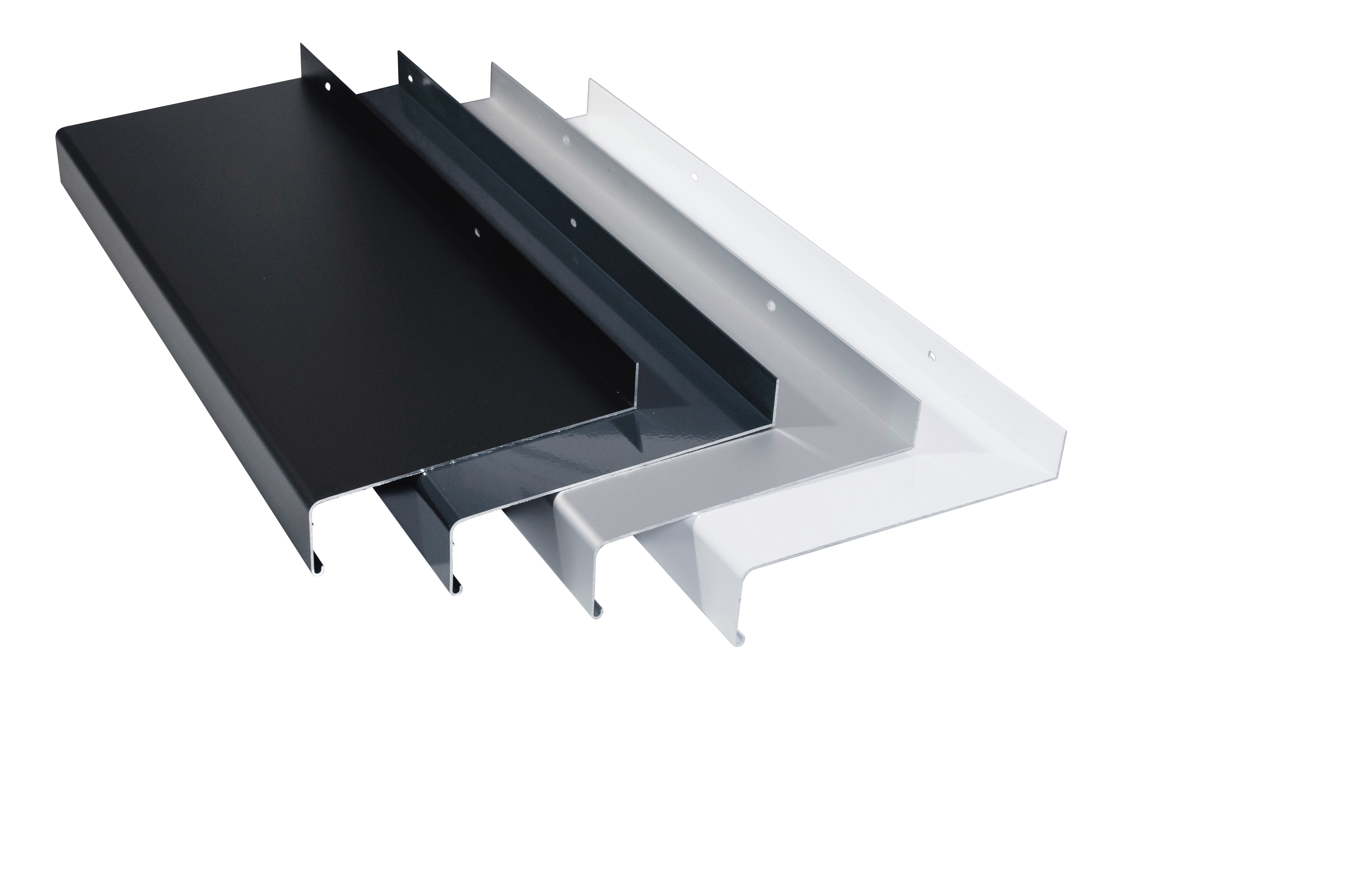 Arcutherm Alu-Fensterbank, Weiss 440 mm