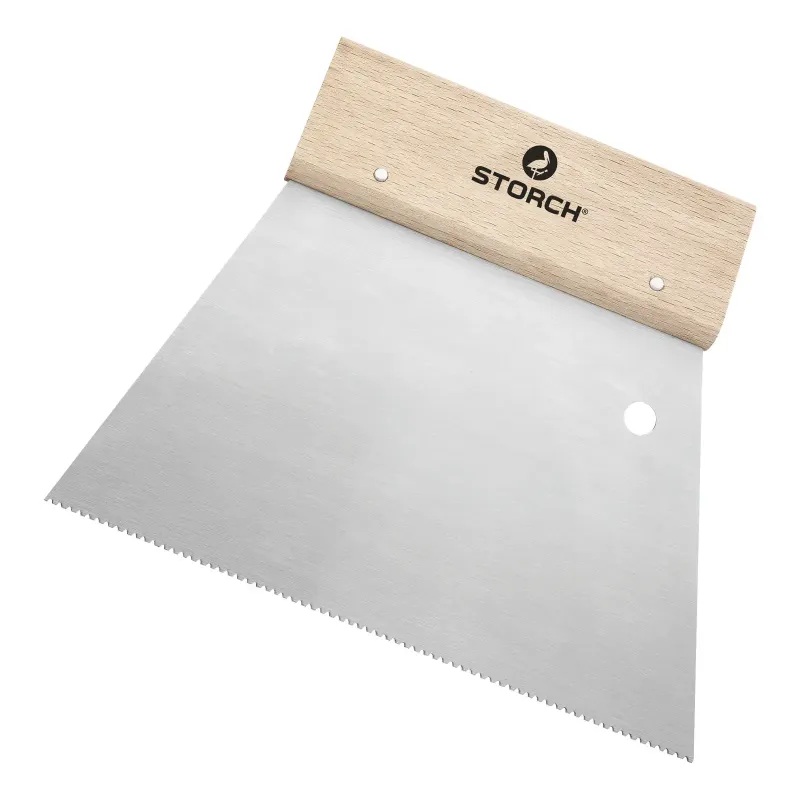 Storch Trapez-Zahnspachtel, A2, 18 cm