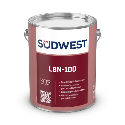 Südwest Grundierung, LBN-100, 7135 Hellgrau, Matt, 5 l