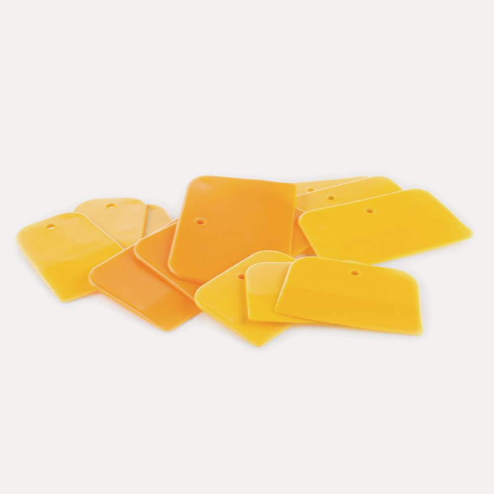 Drefi E-D-Spachtelklingen, Gelb, 8 x 13 cm