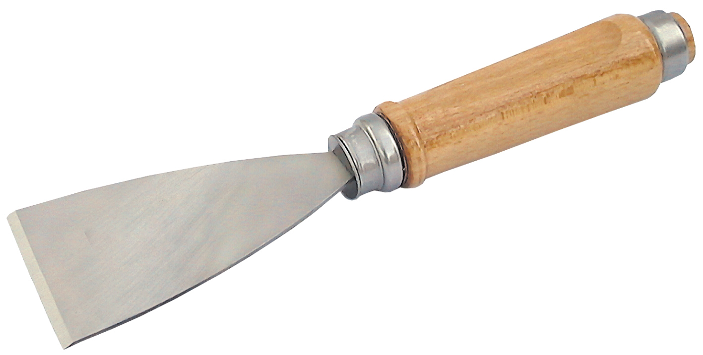 Witte Stoßschaber mit Metallring, 80 mm