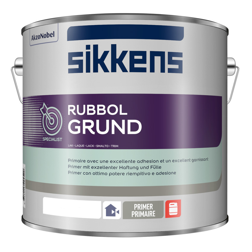 Sikkens Fußboden-Beschichtung Rubbol Grund, Weiss, 1 l