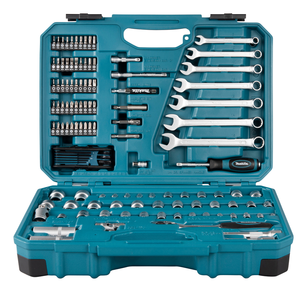 Makita Werkzeug-Set 120 teilig,