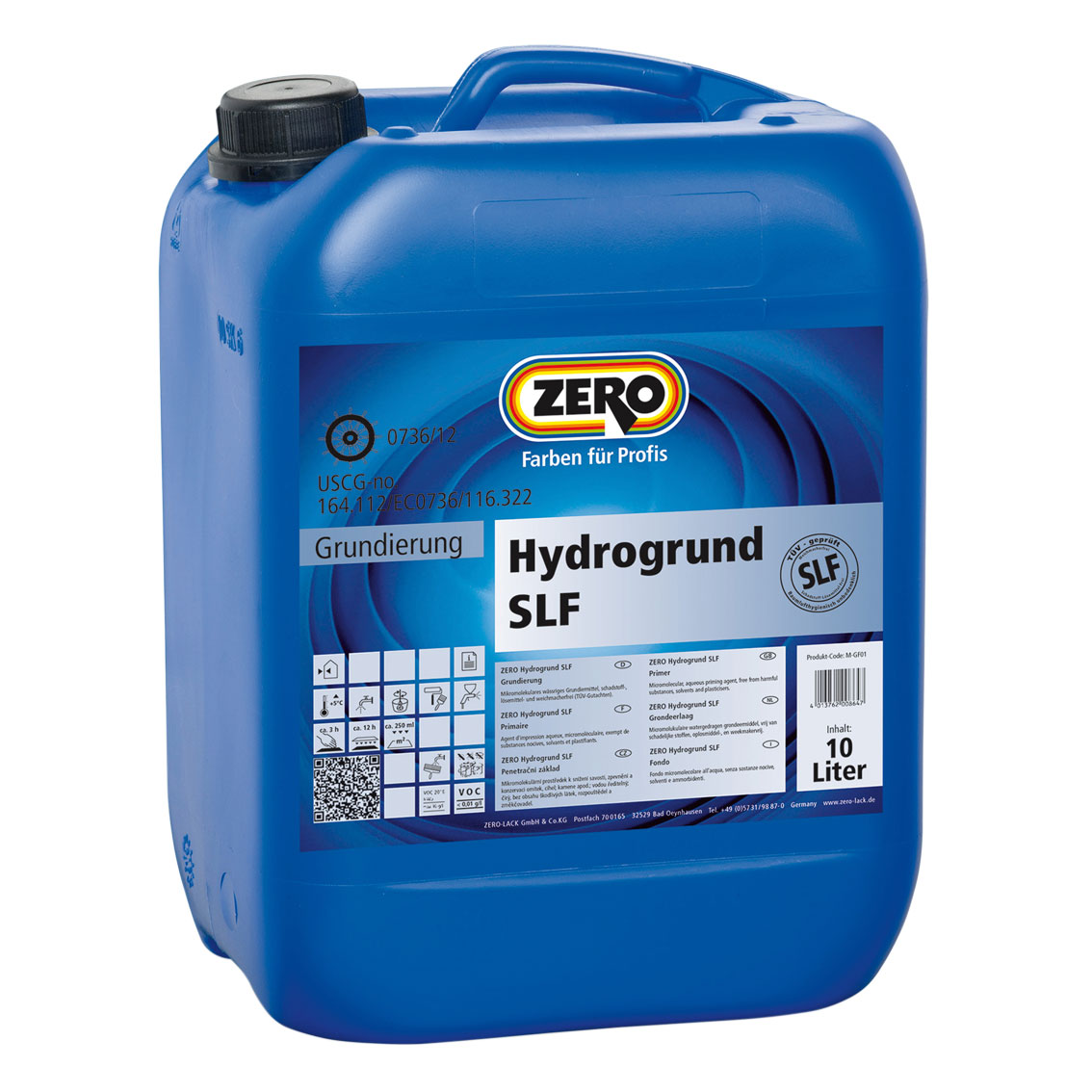 ZERO-LACK Hydrogrund SLF, Transparent