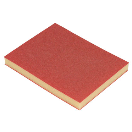 Kovax Doubleflex Softpads, Rot, Fein, 123 x 98 x 13 mm