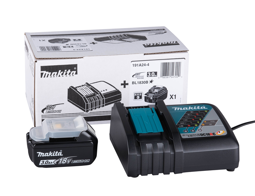 Makita Power Source Kit Li, 18V, 3,0 Ah