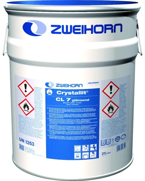 Zweihorn PUR-Klarlack Crystallit, Hochglanz CL-H, 5 l