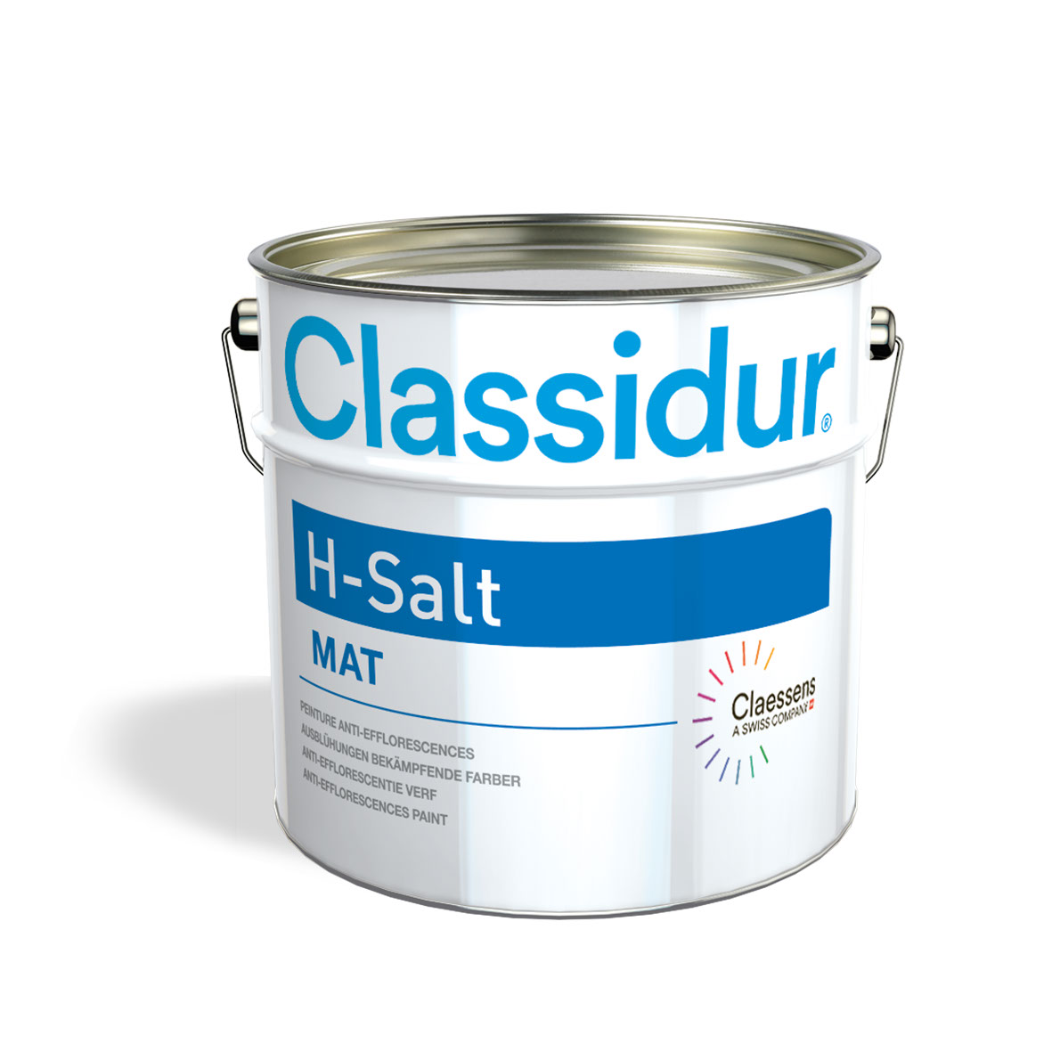 Classidur H-Salt Matt, Weiß, 5 l