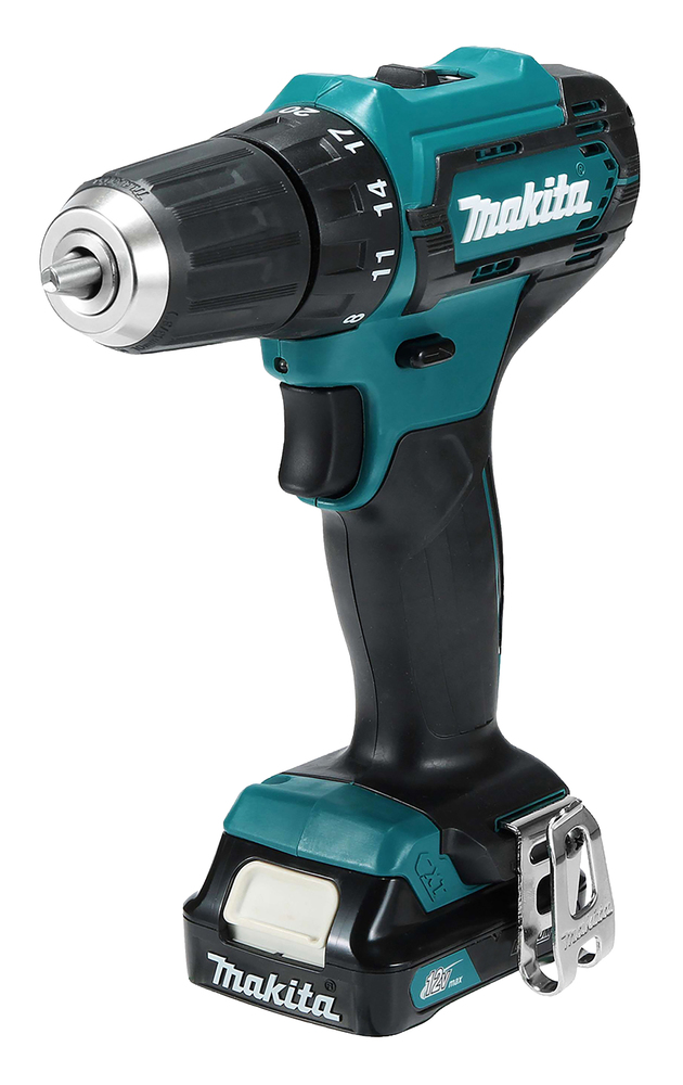 Makita Akku-Bohrschrauber 12V max., 30 Nm, 0-1.700 min-1